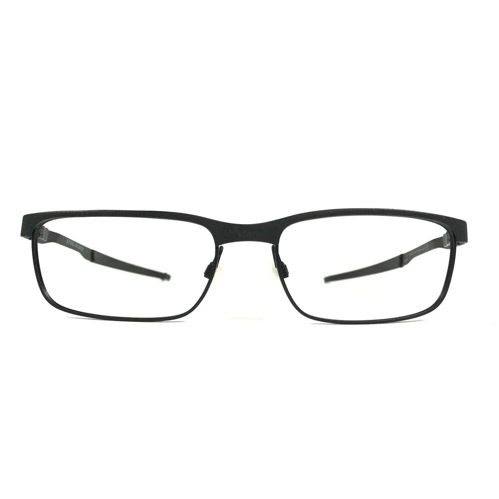 Oakley Eyeglasses Frames Steel Plate OX3222-0156 Powder Coal Rectangle 56-18-141